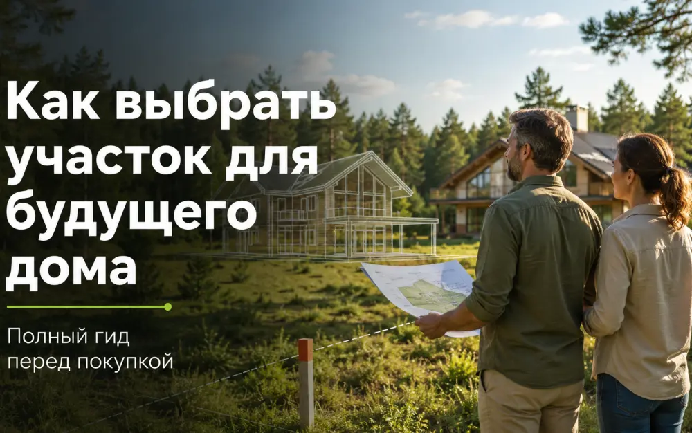 Как выбрать участок для будущего дома